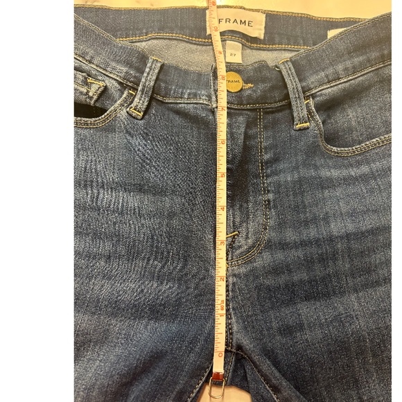 Frame jeans, Le skinny de Jeanne blue jeans women’s size 27 - Picture 13 of 13